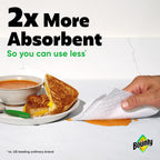 Bounty Select-A-Size Paper Towels 2 Rolls - In use