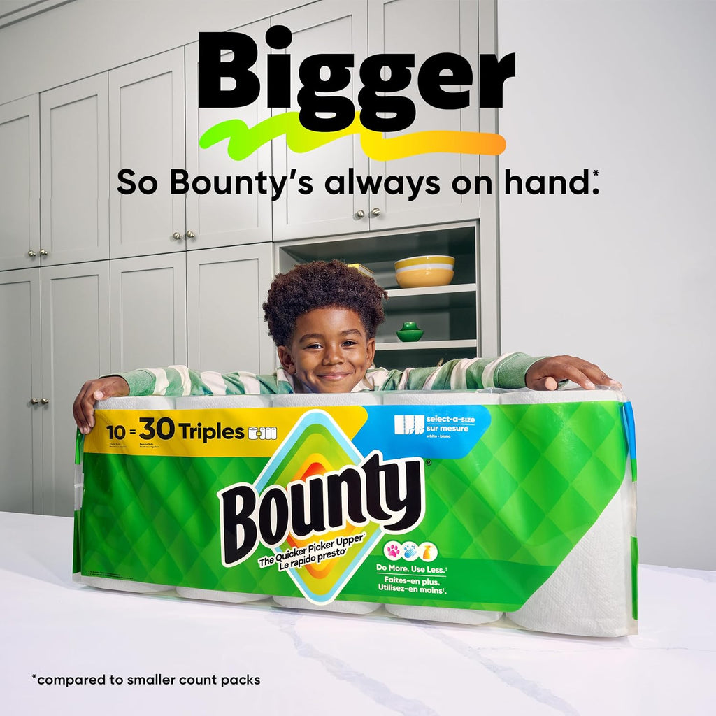 Bounty Select-A-Size Paper Towels 2 Rolls - Additional view