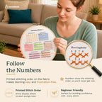 Bradove Classic Embroidery Learning Kit - Close-up