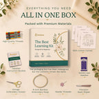 Bradove Classic Embroidery Learning Kit - In use