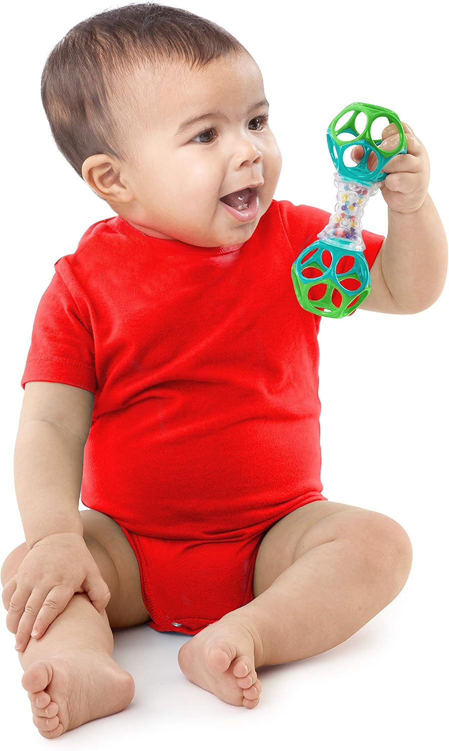 Bright Starts Oball Shaker Rattle Toy - Detail view