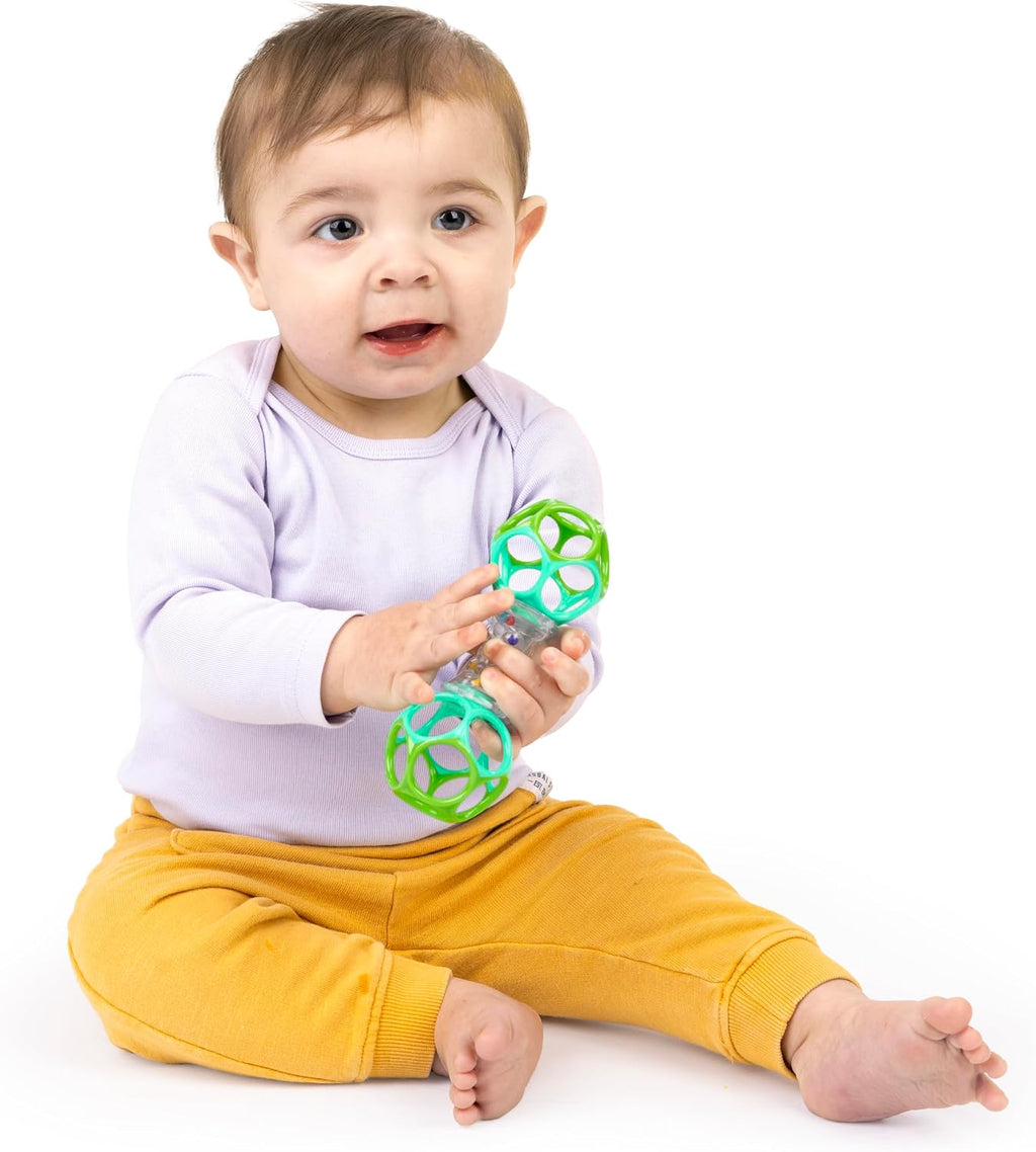 Bright Starts Oball Shaker Rattle Toy - Alternate angle