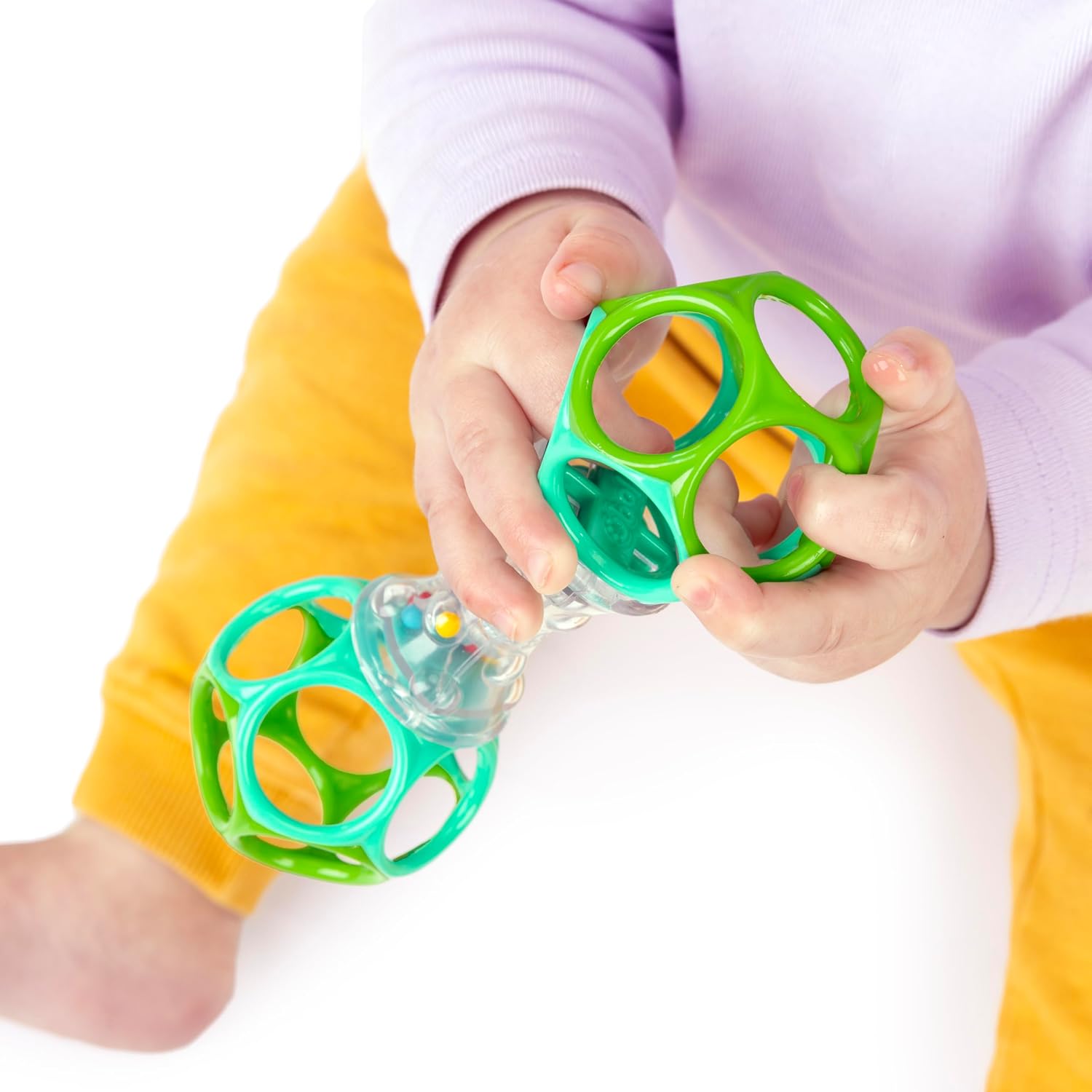 Bright Starts Oball Shaker Rattle Toy - Close-up