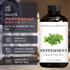 Brooklyn Botany Peppermint Essential Oil 4oz - In use