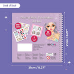 BSCOOL Nails and Makeup Sticker Book - Additional view