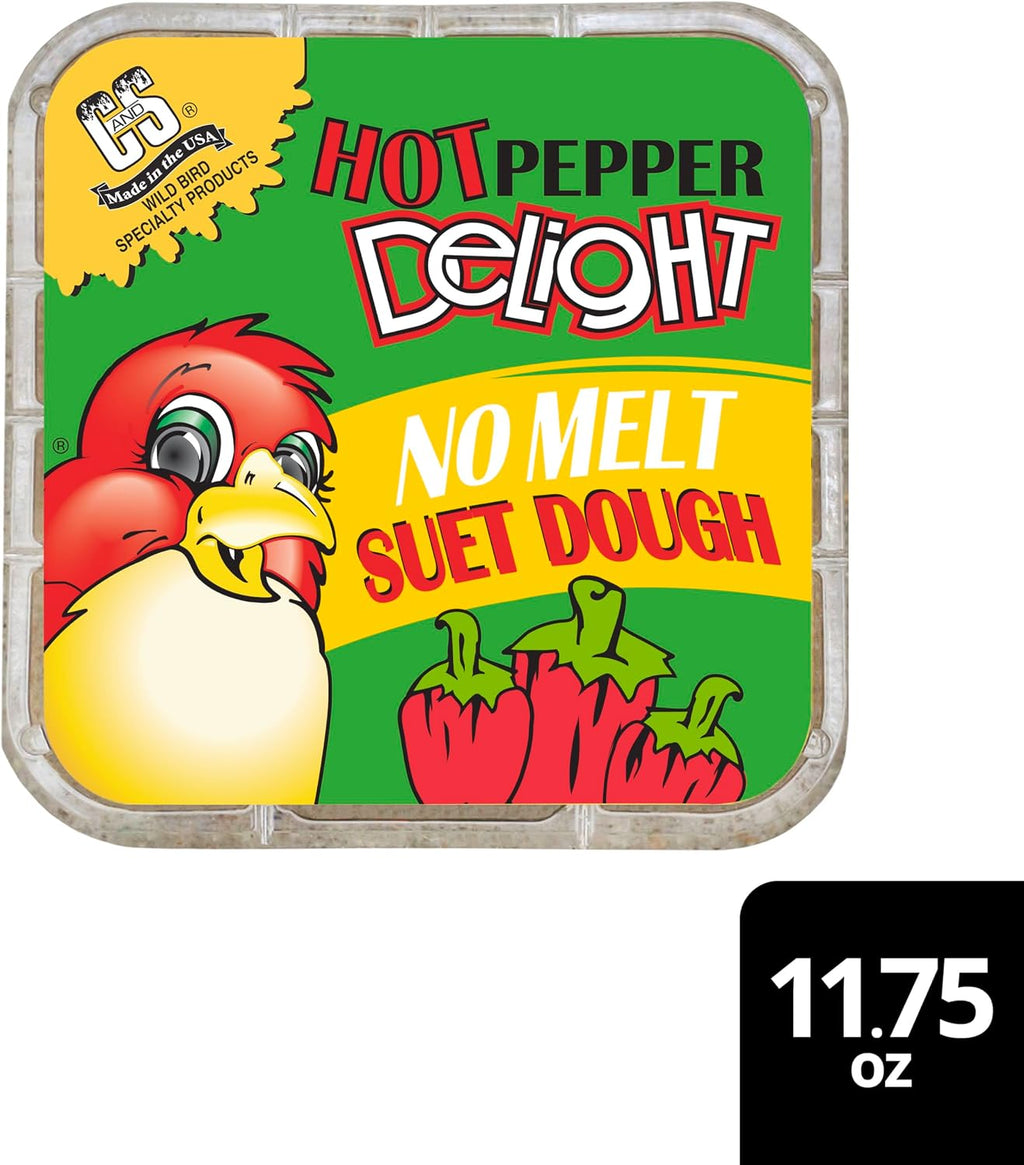 C&S Hot Pepper No Melt Suet Dough 8-Pack - Alternate angle