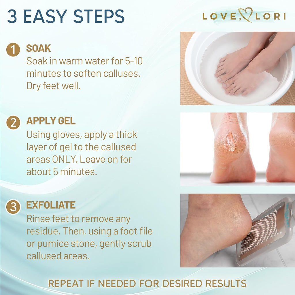 Extra Strength Foot Callus Remover Gel, 6 oz - Close-up