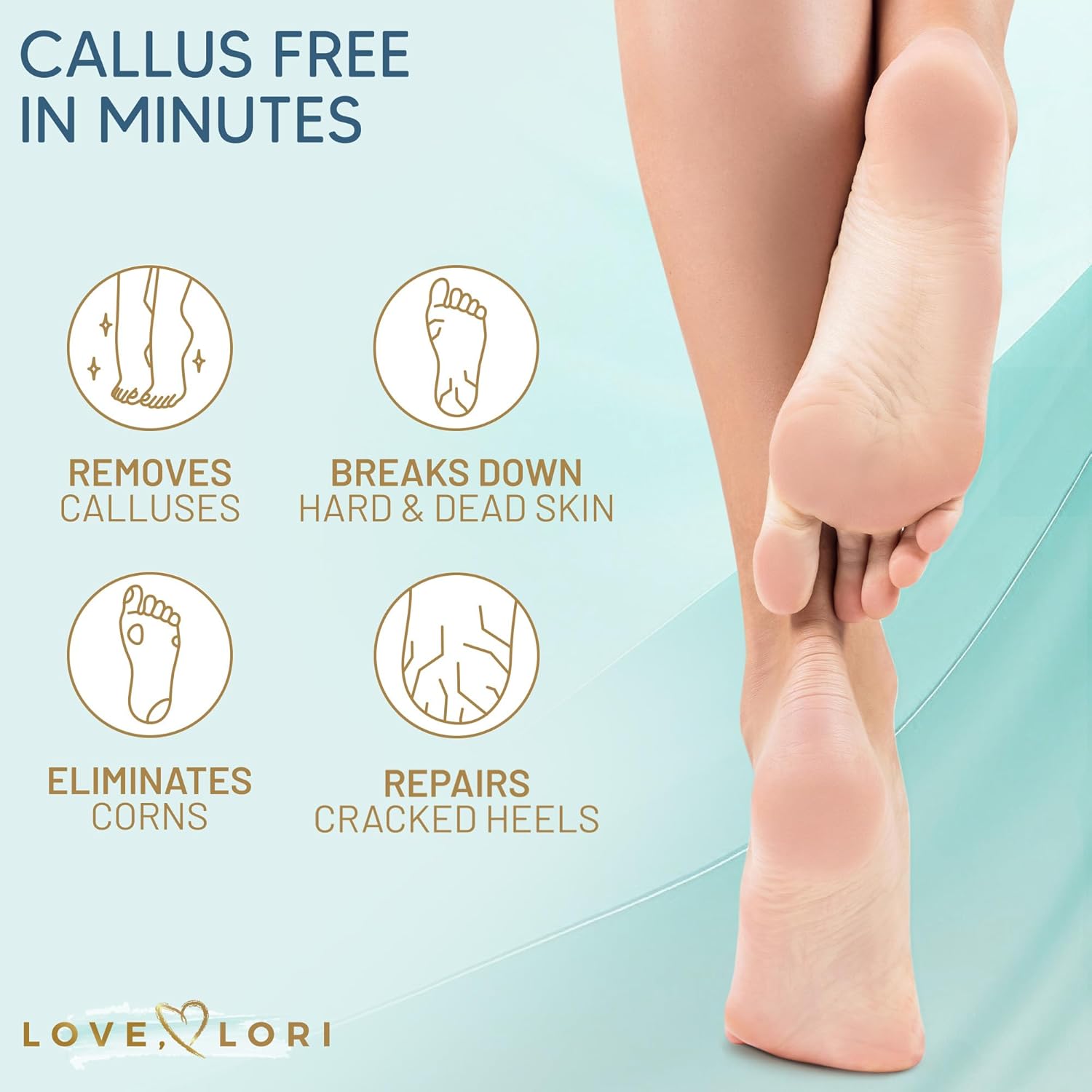 Extra Strength Foot Callus Remover Gel, 6 oz - Size reference