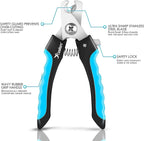Candure Dog Nail Clippers with Safety Guard - Alternate angle