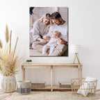 Karani Personalized Photo Canvas Wall Art - Alternate angle