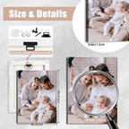 Karani Personalized Photo Canvas Wall Art - Size reference