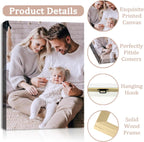 Karani Personalized Photo Canvas Wall Art - In use