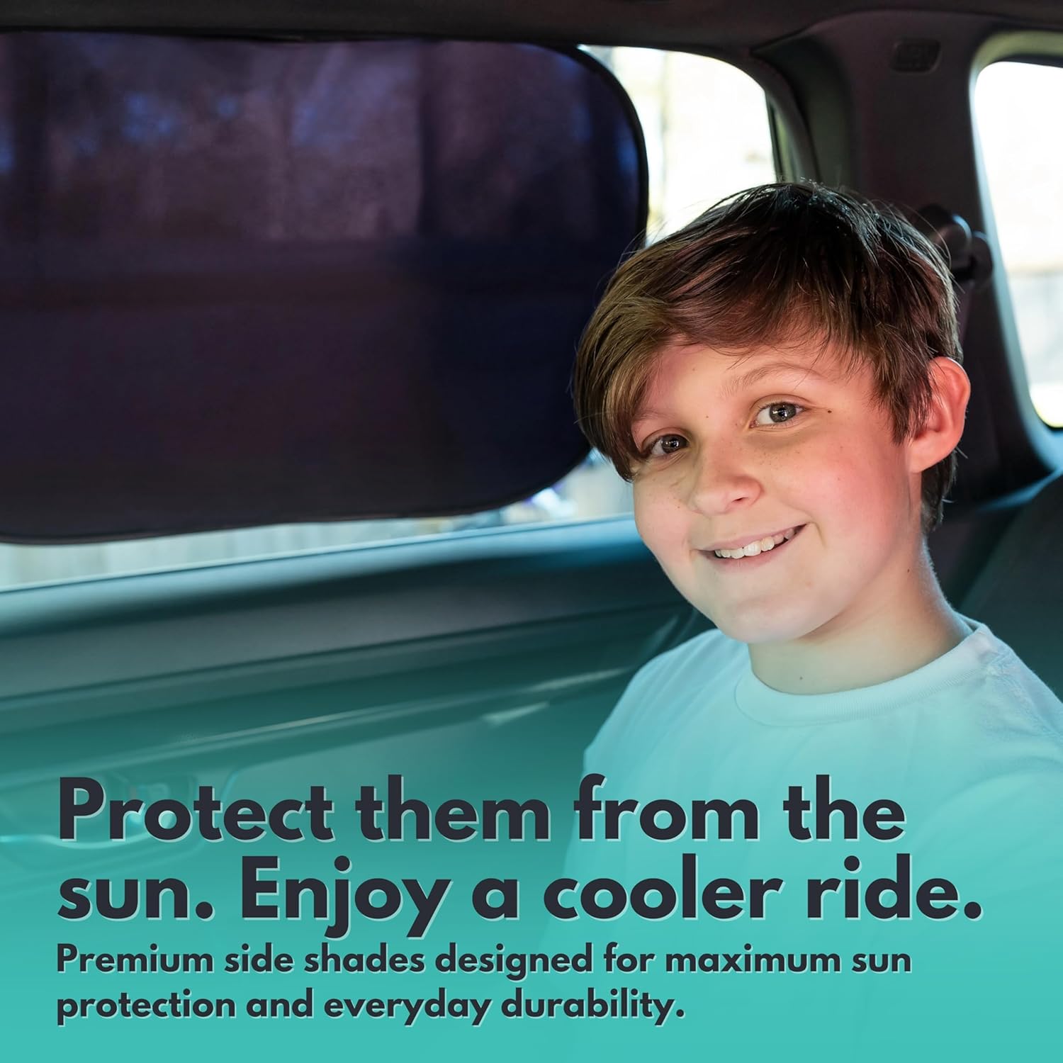 Car Window Shades, UVA and UVB Protection - Additional view