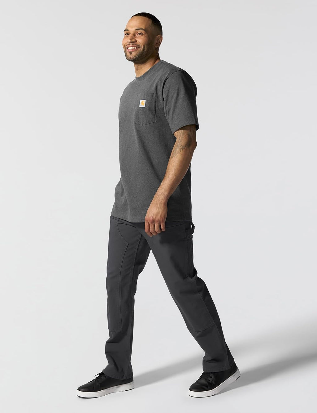 Carhartt Men's Iconic K87 Pocket T-Shirt - Close-up