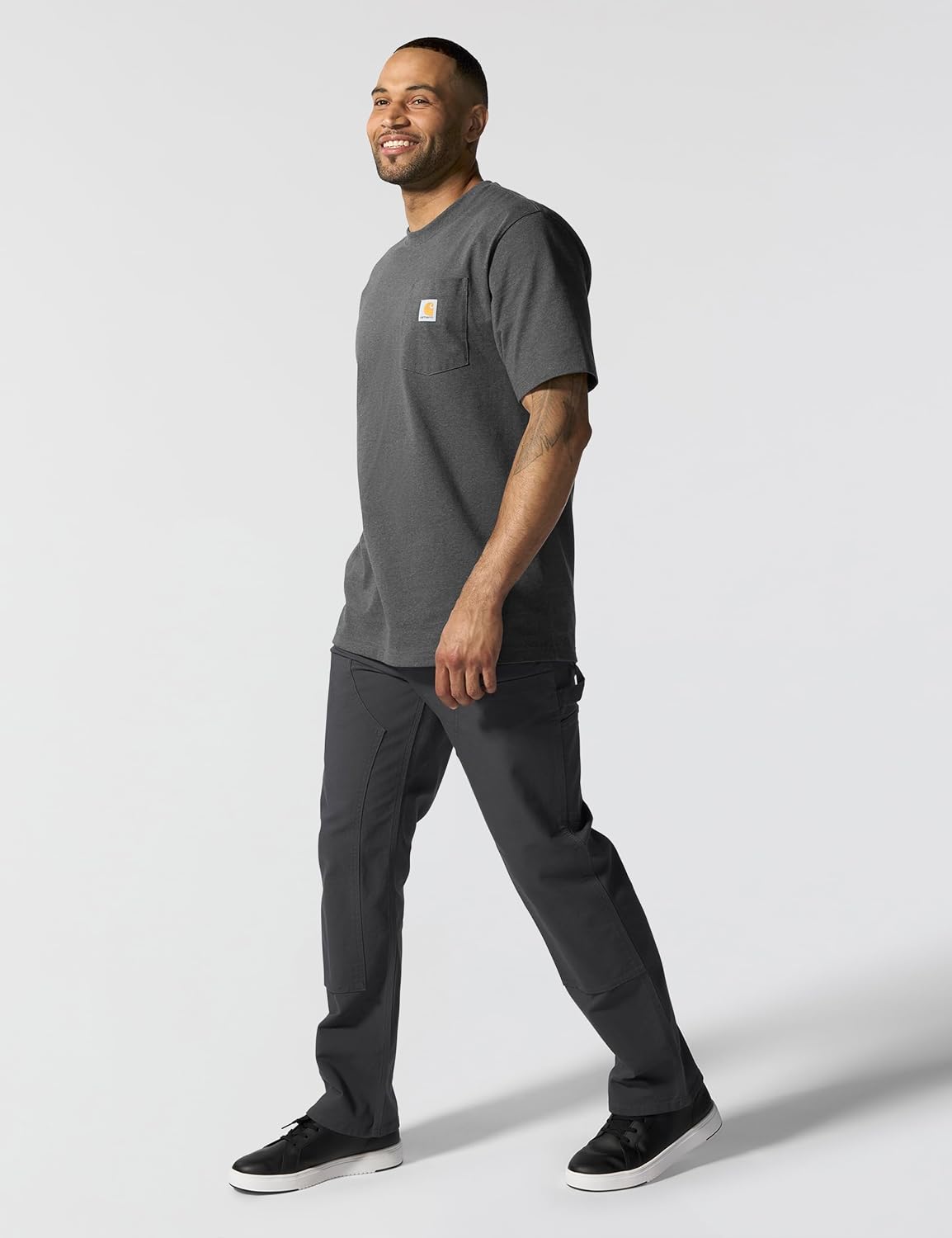 Carhartt Men's Iconic K87 Pocket T-Shirt - Close-up