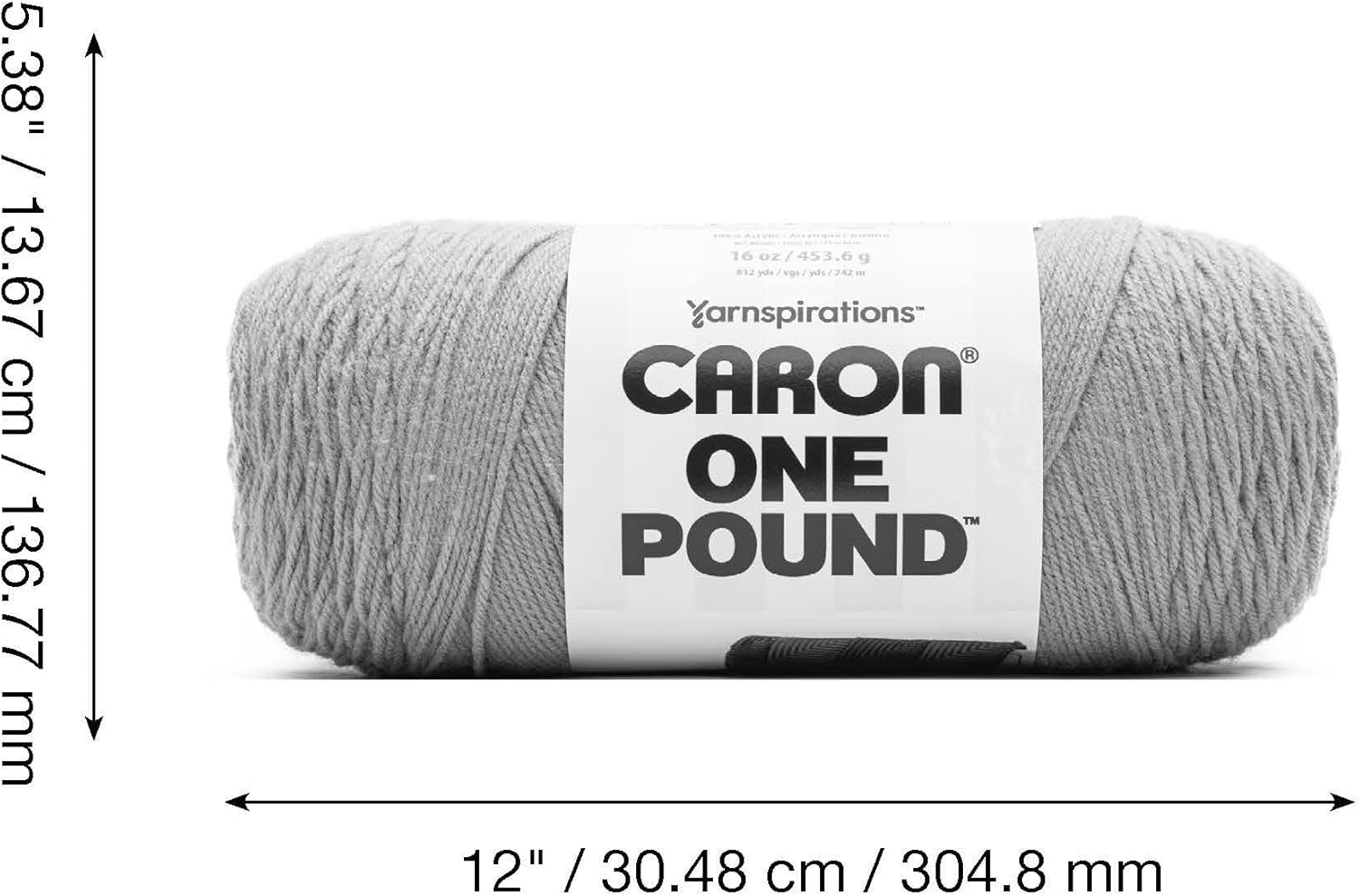 Caron One Pound Kelly Green Yarn, 2 Pack - Additional view