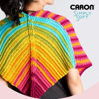 Caron Simply Soft Yarn 3 Pack, White - Close-up