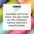 Caron Simply Soft Yarn 3 Pack, White - Additional view