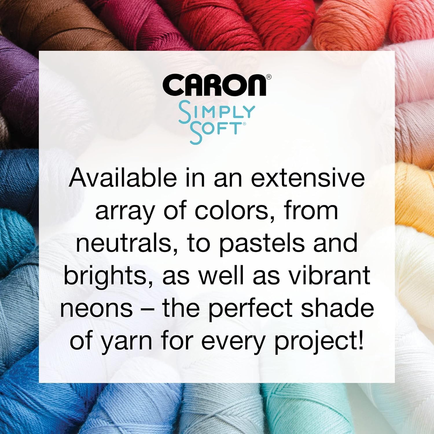 Caron Simply Soft Speckle Yarn, White Sage - Additional view