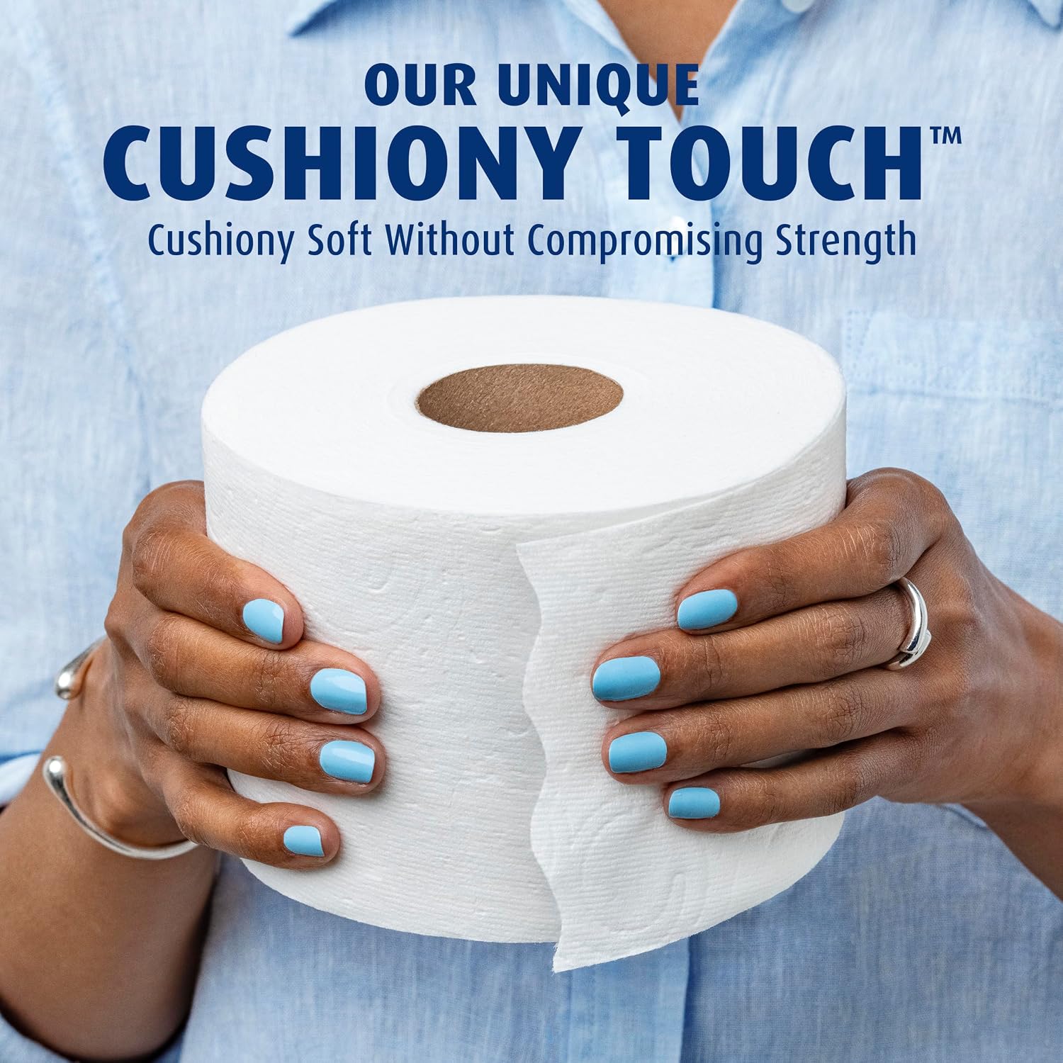 Charmin Ultra Soft Toilet Paper, 24 Mega Rolls - Close-up