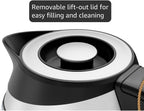Chefman Electric Kettle, 5 Presets, Glass Tea Kettle - Close-up
