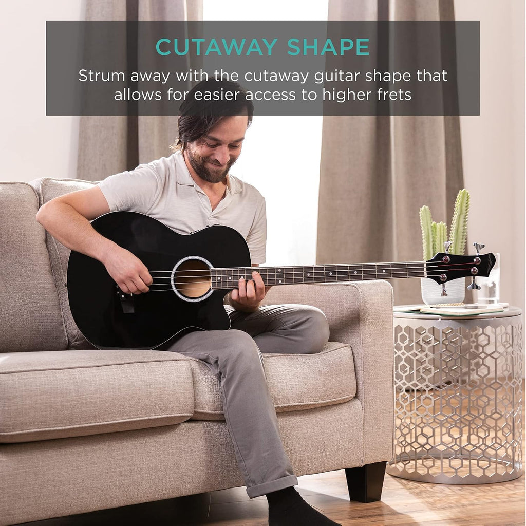Best Choice Full Size Bass Guitar, 4-String - In use