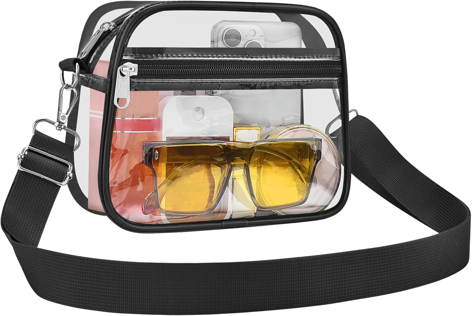 Clear Stadium Bag with Adjustable Strap