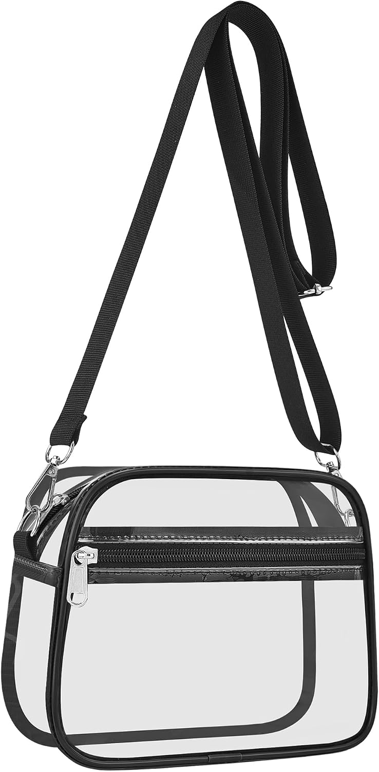 Clear Stadium Bag with Adjustable Strap - Packaging