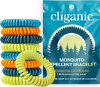 Cliganic Mosquito Repellent Bracelets, 10 Pack