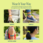 Cliganic Mosquito Repellent Bracelets, 10 Pack - Close-up