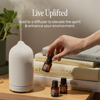 Cliganic Organic Peppermint Essential Oil - In use