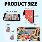 FootJKYX 4-Pocket Trading Card Binder, 400 Pockets - Alternate angle