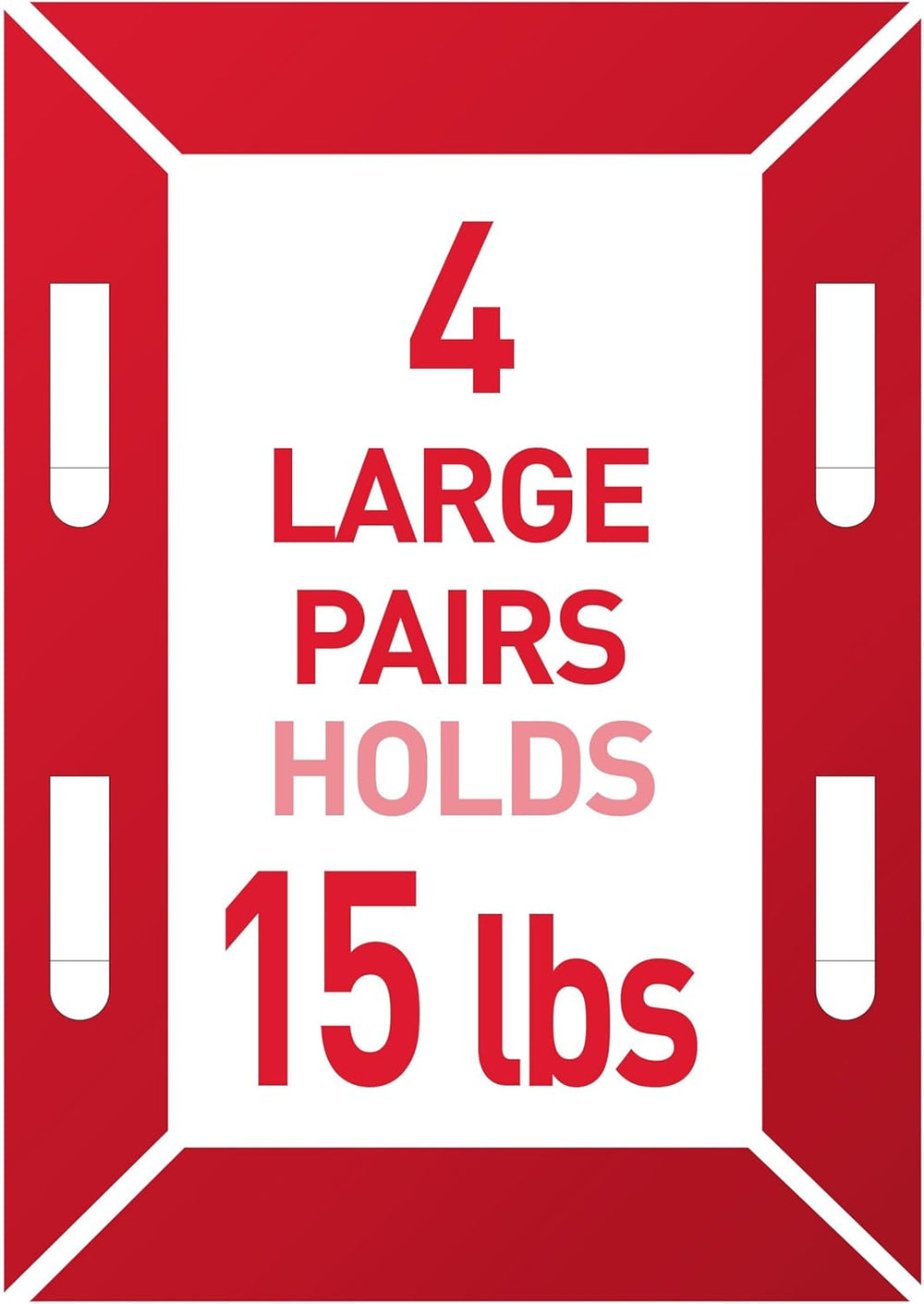 Command Large Picture Hanging Strips, 15 lb, 14 Pairs - Alternate angle
