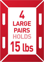 Command Large Picture Hanging Strips, 15 lb, 14 Pairs - Alternate angle