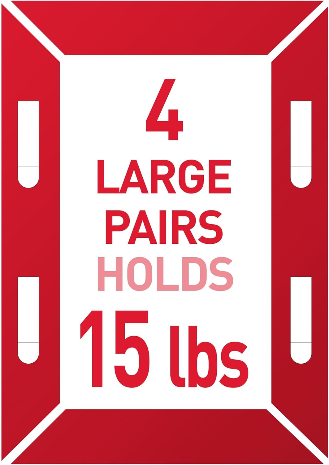 Command Large Picture Hanging Strips, 15 lb, 14 Pairs - Alternate angle