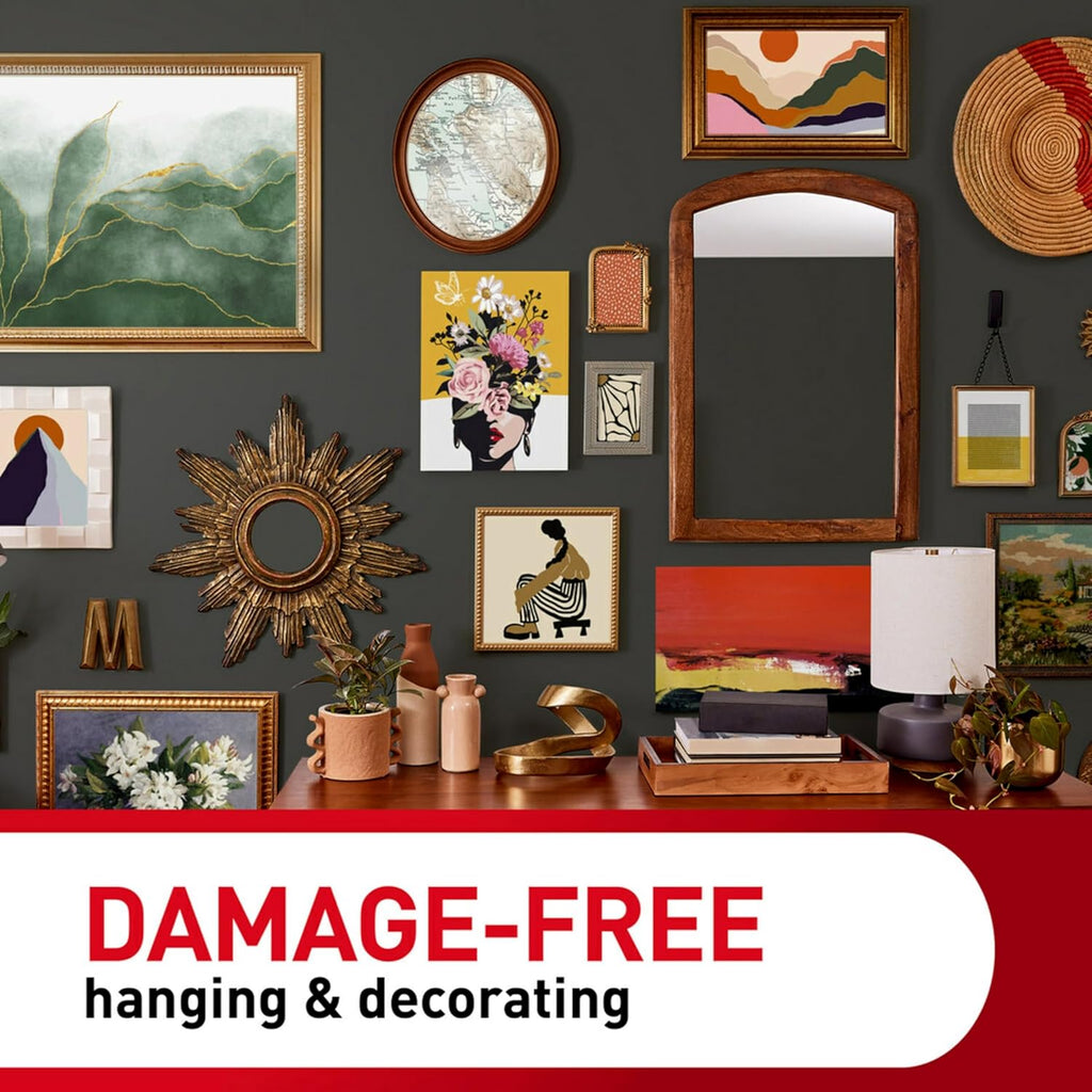 Command Large Picture Hanging Strips, 15 lb, 14 Pairs - Feature highlight