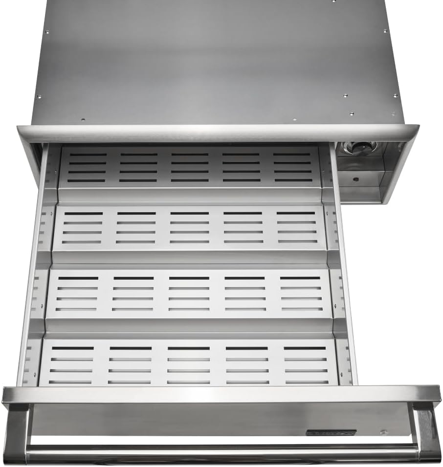 Coyote 30 Inch Warming Drawer, Model C3-WD - Detail view