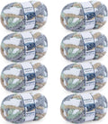 Cozyful Chunky Chenille Blanket Yarn, 8 Skeins