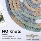 Cozyful Chunky Chenille Blanket Yarn, 8 Skeins - Close-up