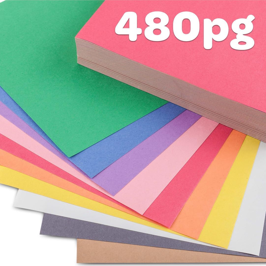 Crayola Construction Paper Bulk Pack, 480 Sheets - Close-up