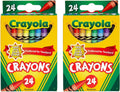 Crayola Crayons, 24 Count, Pack of 2