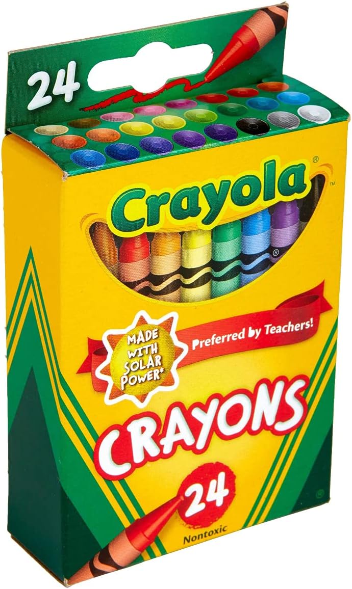 Crayola Crayons, 24 Count, Pack of 2 - Close-up