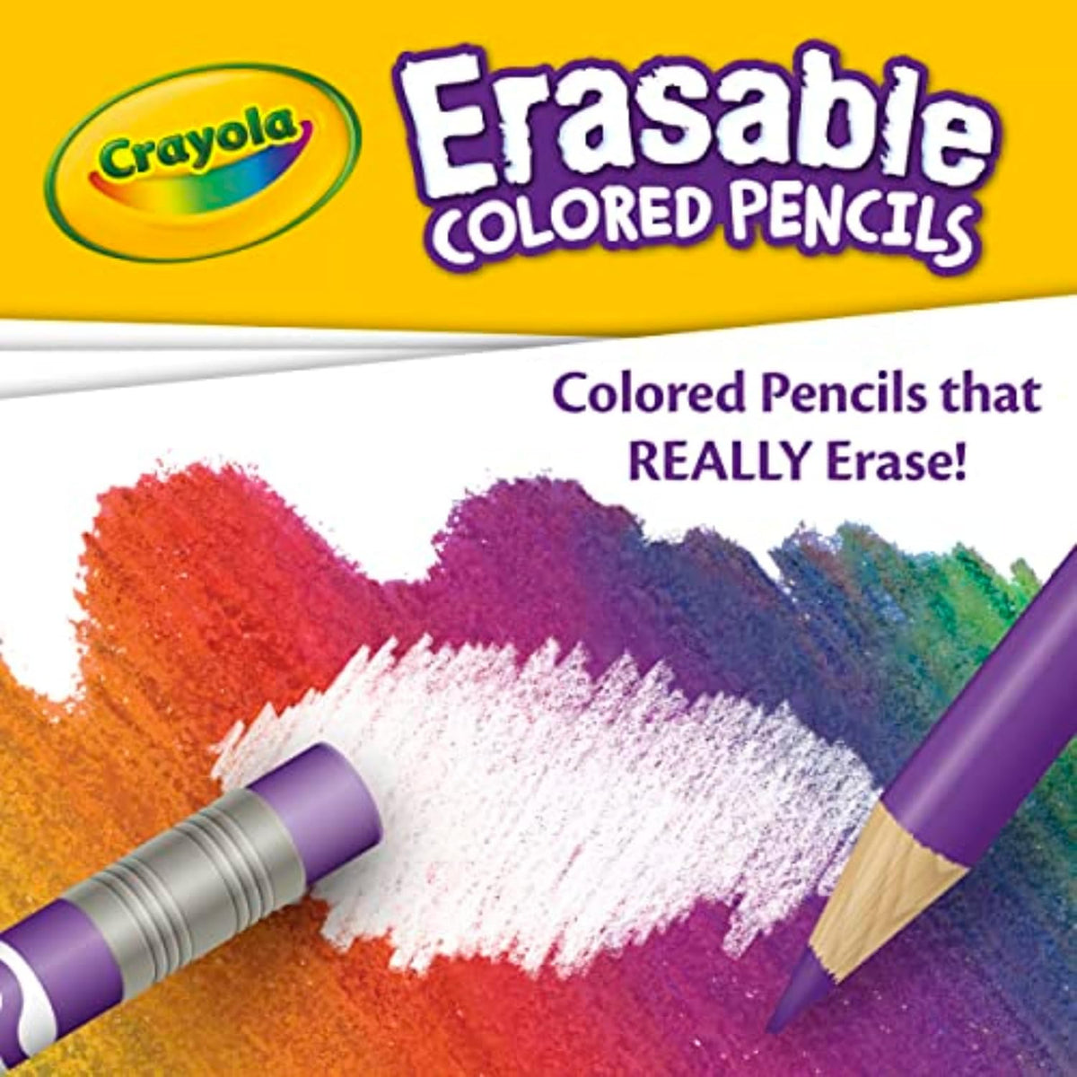 Crayola Erasable Colored Pencils, 24 Count - Alternate angle