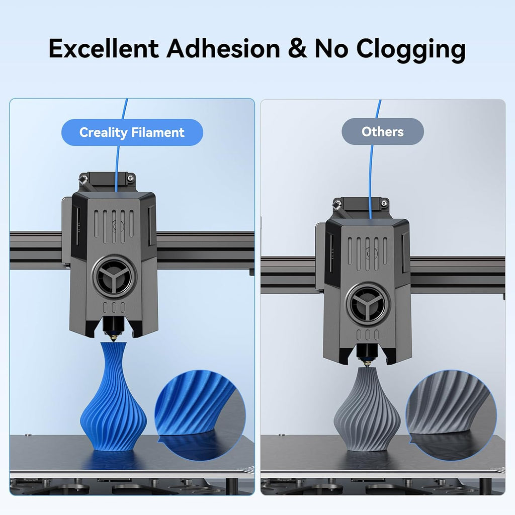 Creality 2kg PLA 1.75mm Filament Bundle - Alternate angle