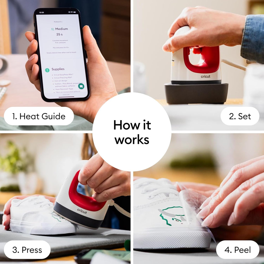Cricut EasyPress Mini Heat Press Raspberry - Packaging