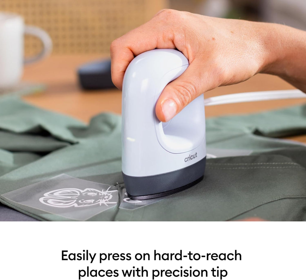 Cricut EasyPress Mini LT Lavender - Size reference