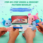 Crochetta Beginner Crochet Kit - Alternate angle