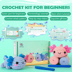 Crochetta Beginner Crochet Kit - Size reference
