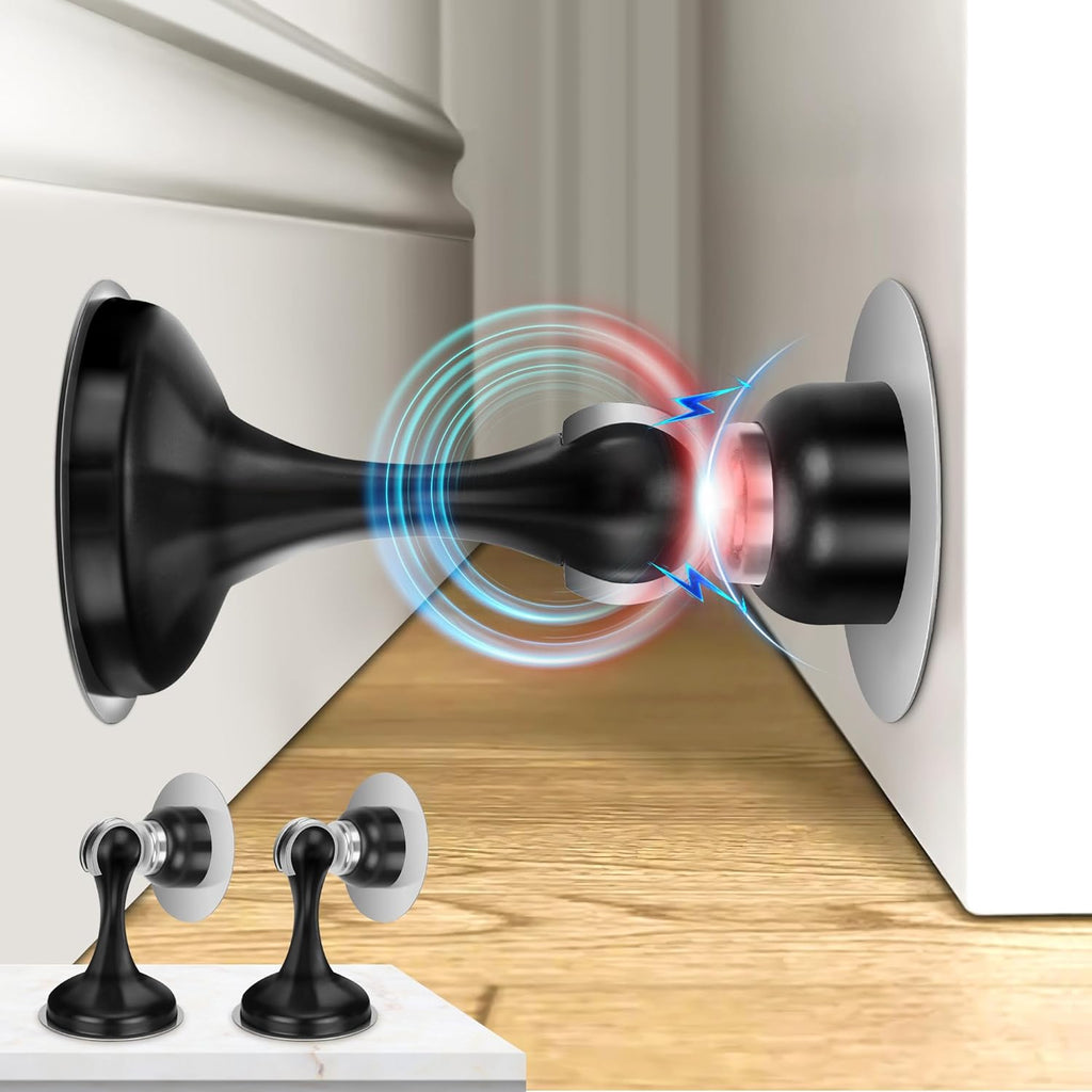 Crosize Magnetic Door Stoppers 2-Pack