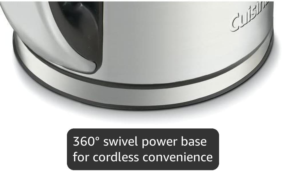 Cuisinart PerfecTemp 1.7L Electric Kettle - Size reference